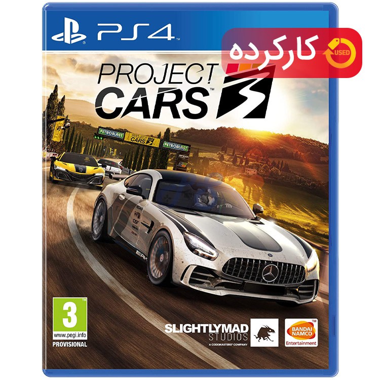 project cars 3 r2 ps4 کارکرده
