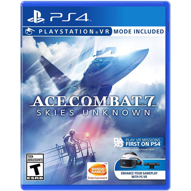 کارکرده ace combat 7 skies unknown ps4 vr