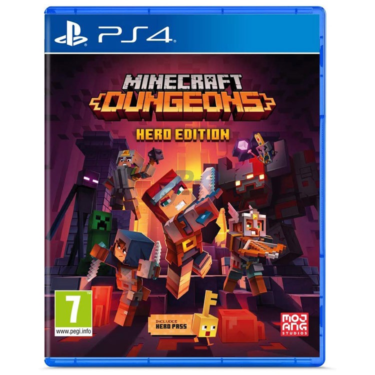 minecraft dungeons hero edition ps4 کارکرده
