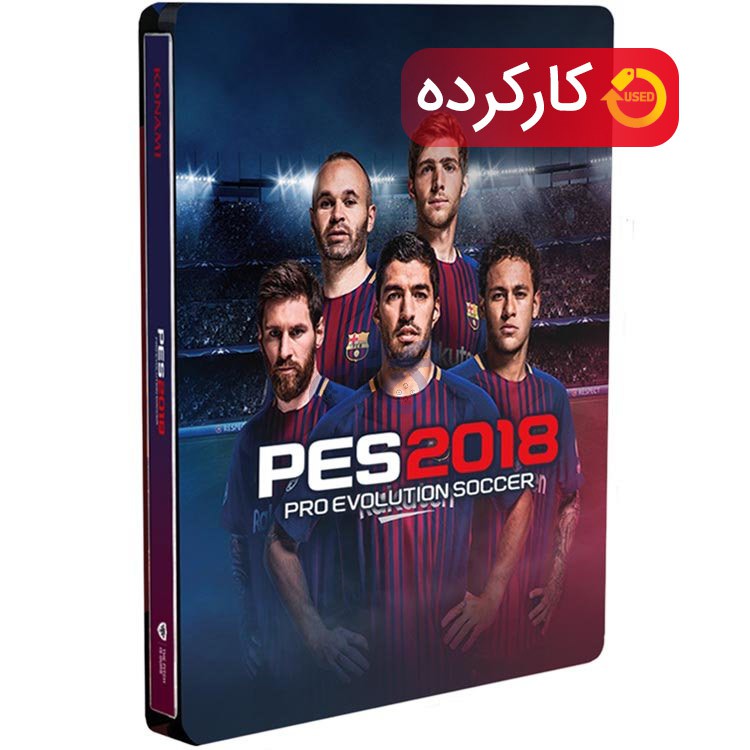 pes 2018 steelbook r2 ps4 کارکرده