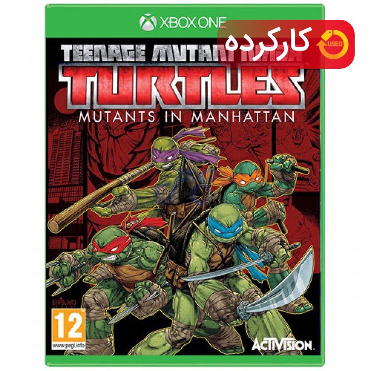 teenage mutant ninja turtles mutants in manhattan xbox one کارکرده