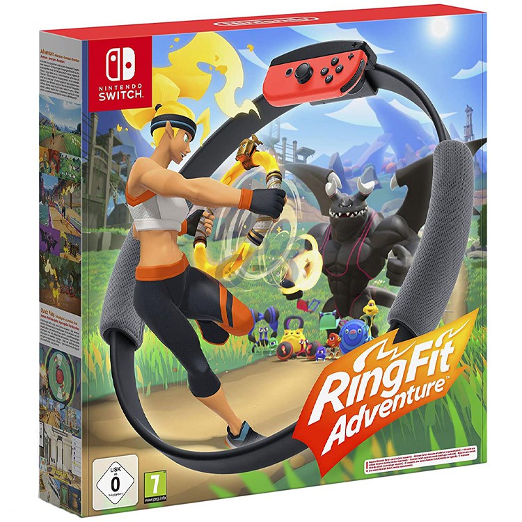 ring fit adventure nintendo switch exclusive کارکرده