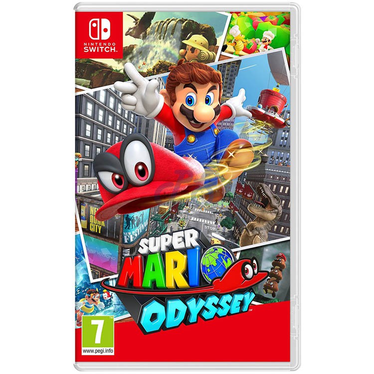 super mario odyssey nintendo switch کارکرده