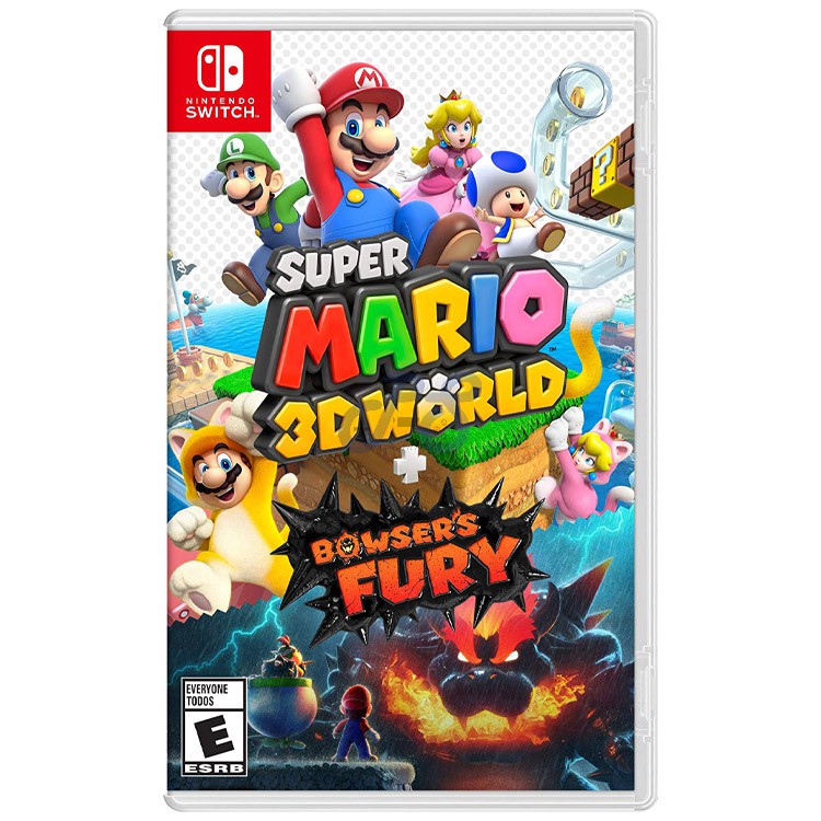 super mario 3d world bowser s fury nintendo switch exclusive کارکرده