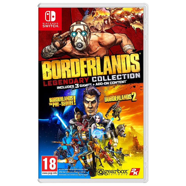 borderlands legendary collection nintendo switch کارکرده