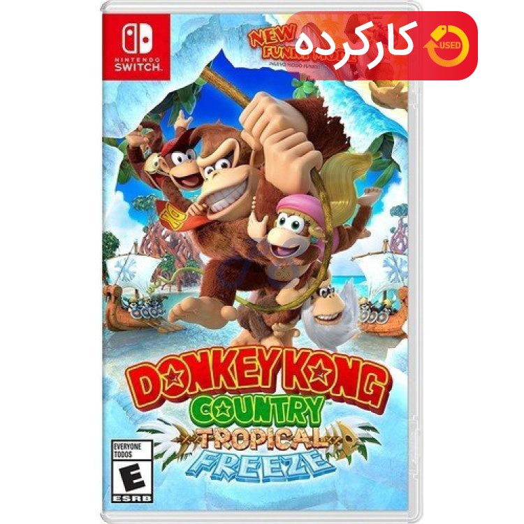 donkey kong country tropical freeze کارکرده
