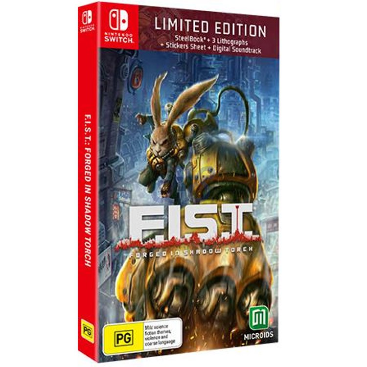 fist forged in shadow torch limited edition nintendo switch کارکرده
