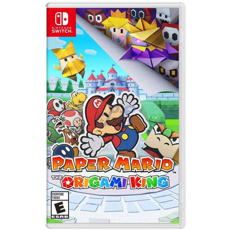 paper mario the origami king nintendo switch exclusive کارکرده