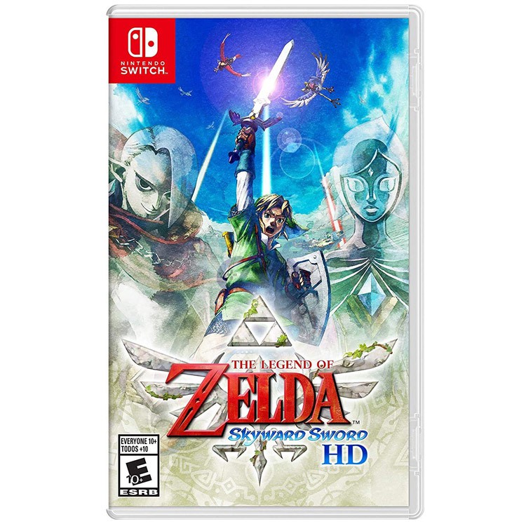 the legend of zelda skyward sword hd nintendo switch exclusive کارکرده