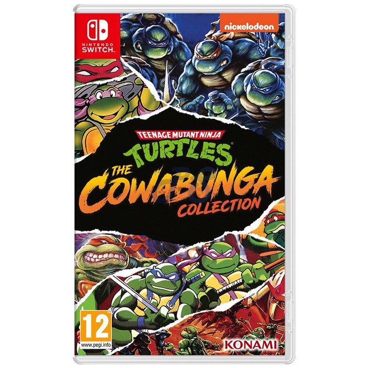 teenage mutant ninja turtles the cowabunga collection nintendo switch کارکرده