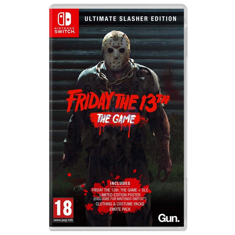 friday the 13th ultimate slasher edition nintendo switch کارکرده