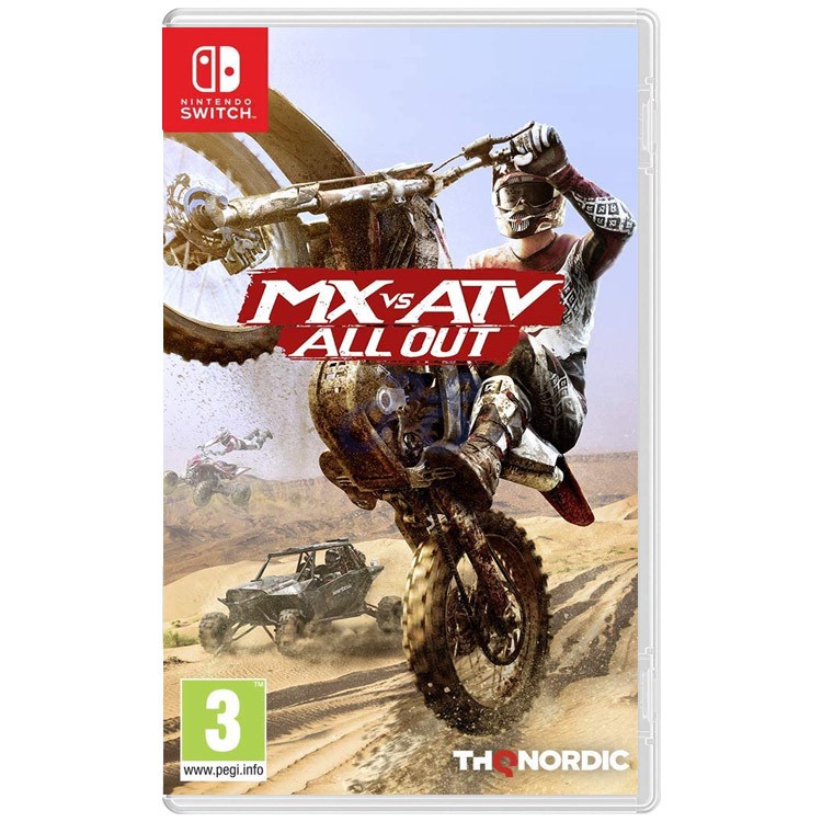 mx vs atv all out nintendo switch کارکرده