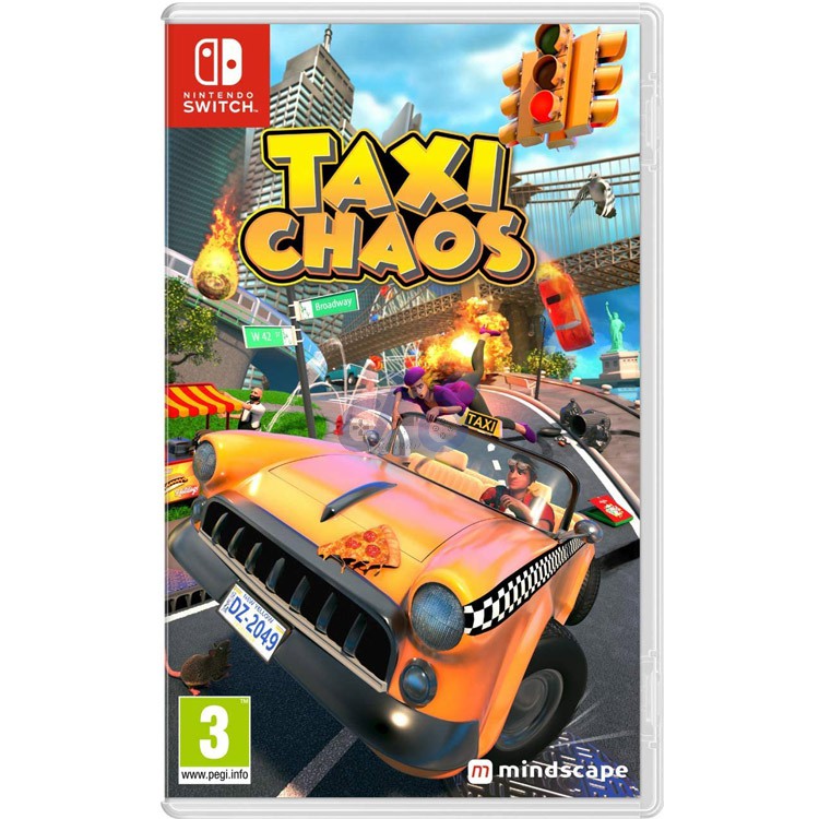 taxi chaos nintendo switch کارکرده