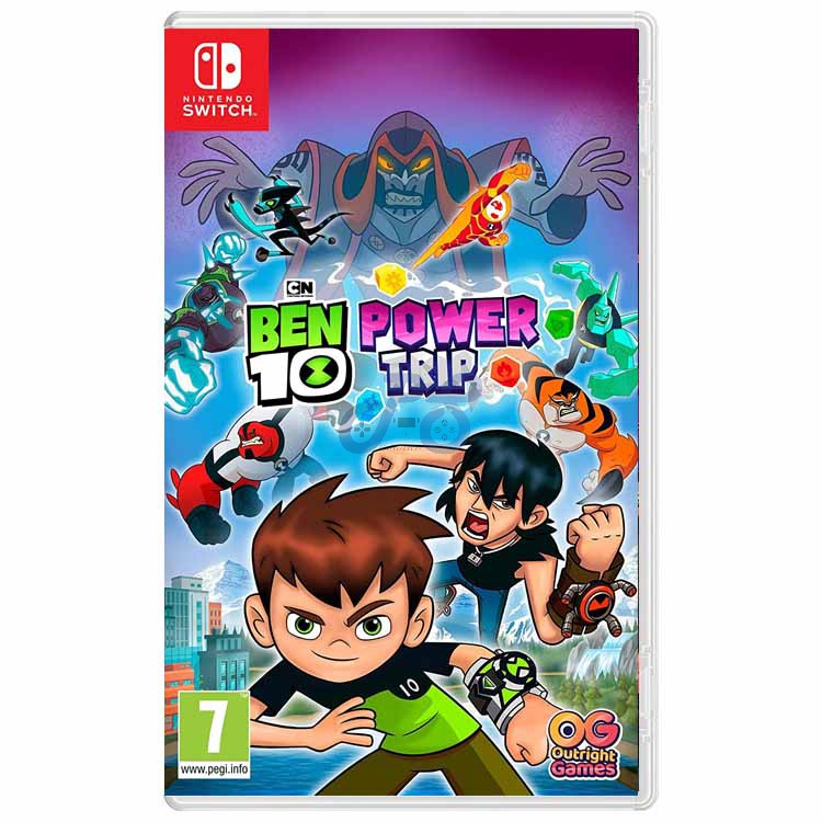 ben 10 power trip nintendo switch کارکرده