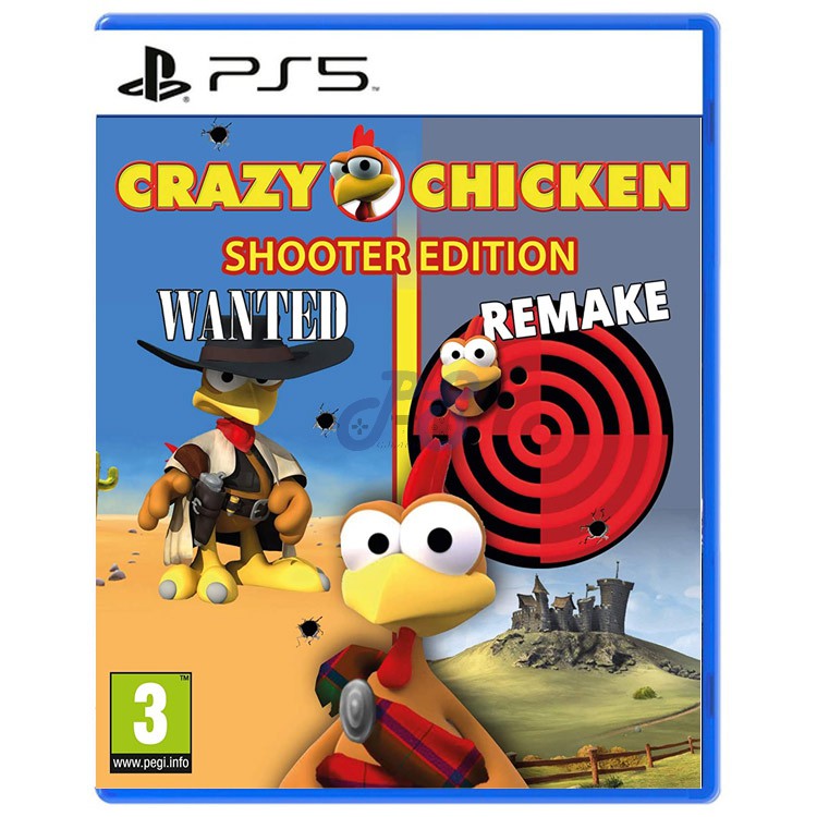 crazy chicken shooter edition ps5 کارکرده 9155