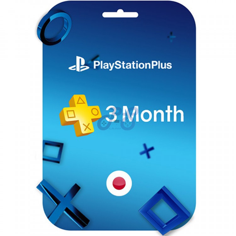 خرید اکانت Playstation Plus سه ماهه ژاپن پلی استیشن پلاس PS Plus