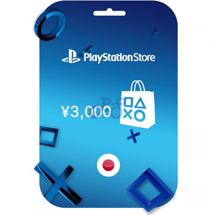 خرید گیفت کارت PSN ژاپن 3000 ین Playstation Network Gift Card