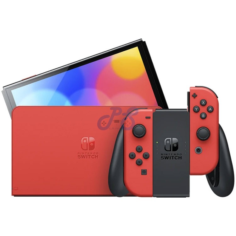 nintendo switch oled mario red edition