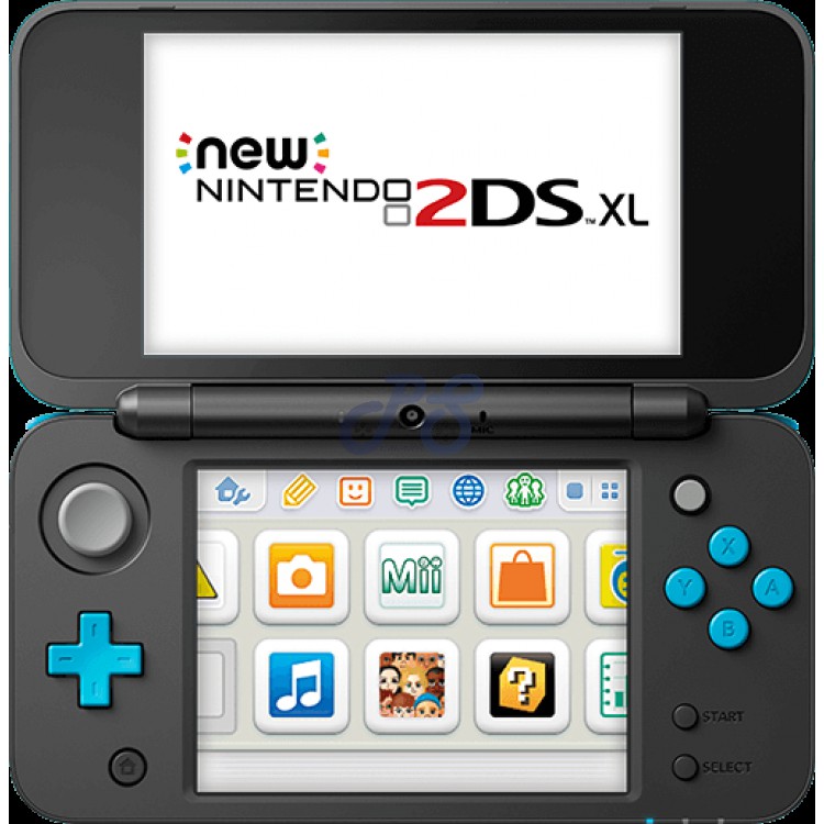 New Nintendo 2DS XL Black Blue