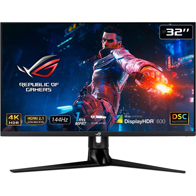 rog swift pg32uq 4k gaming monitor