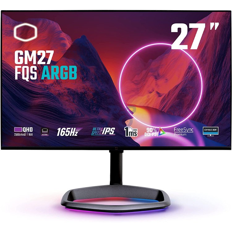 cooler master gm27fqs argb qhd gaming monitor