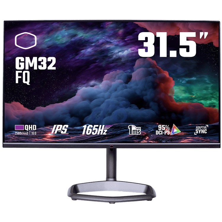 cooler master gm32fq qhd gaming monitor