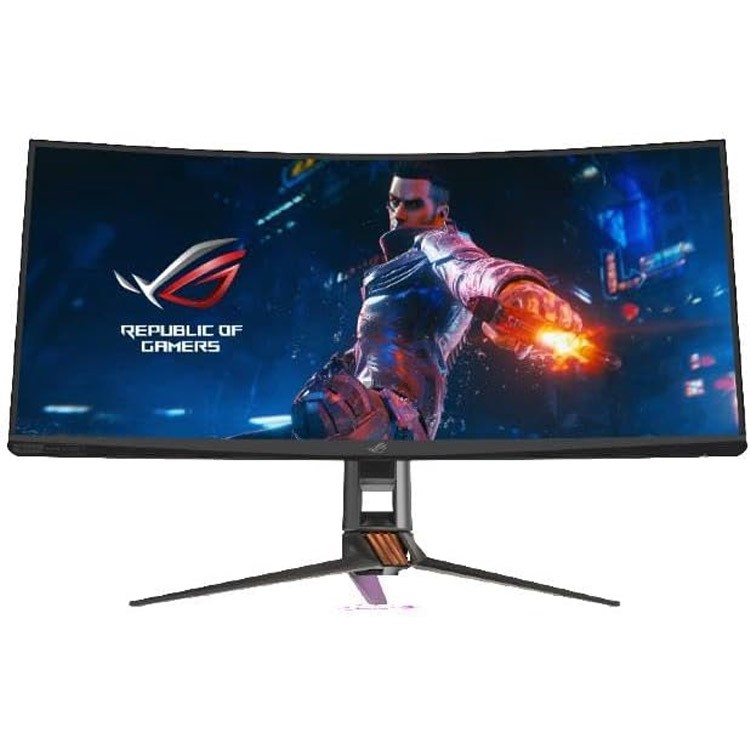 asus rog swift pg35vq uwqhd curved gaming monitor
