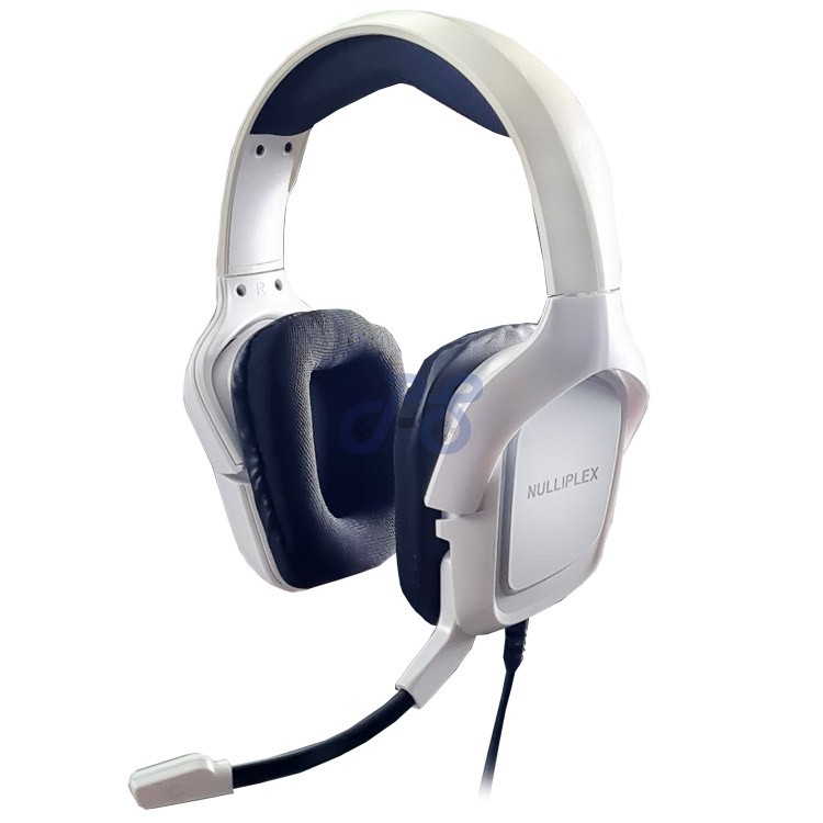 nulliplex n6 gaming headset white