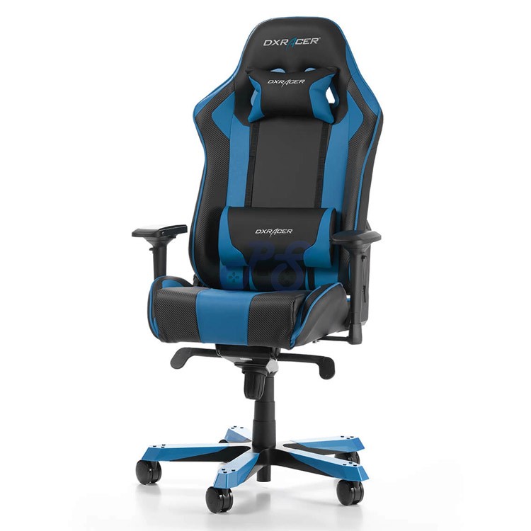 dxracer king series gaming chair black blue