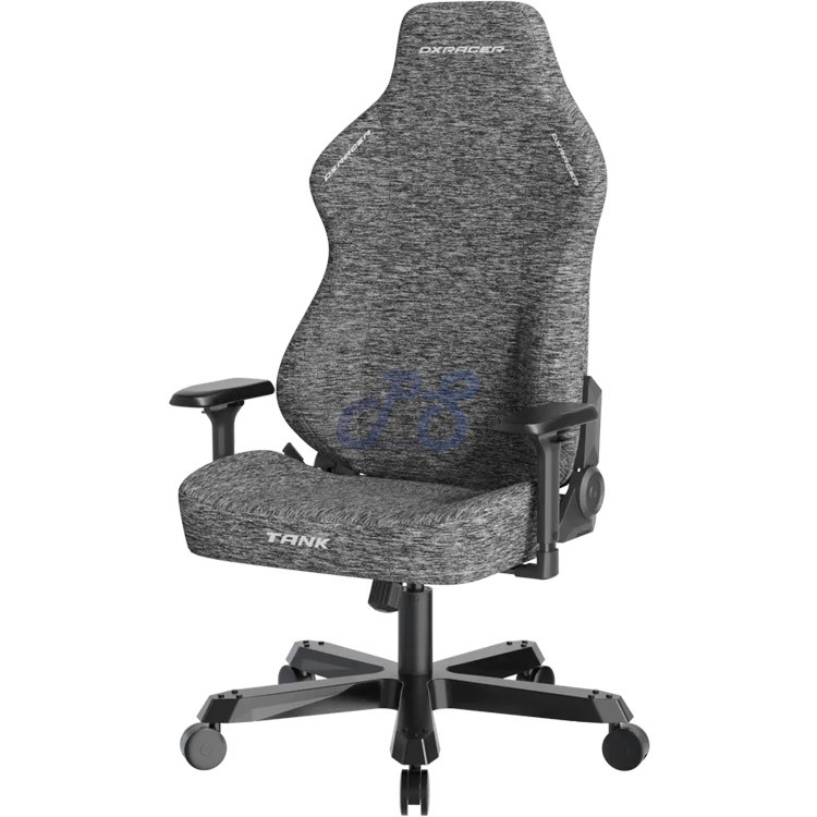 dxracer tank super plus gaming chair grey woven fabric