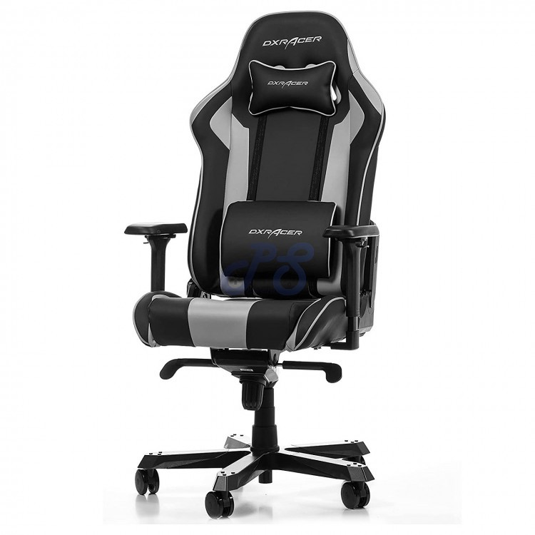dxracer king series gaming chair black grey
