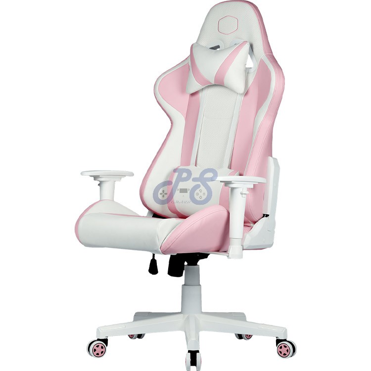 cooler master caliber r1s gaming chair rose white