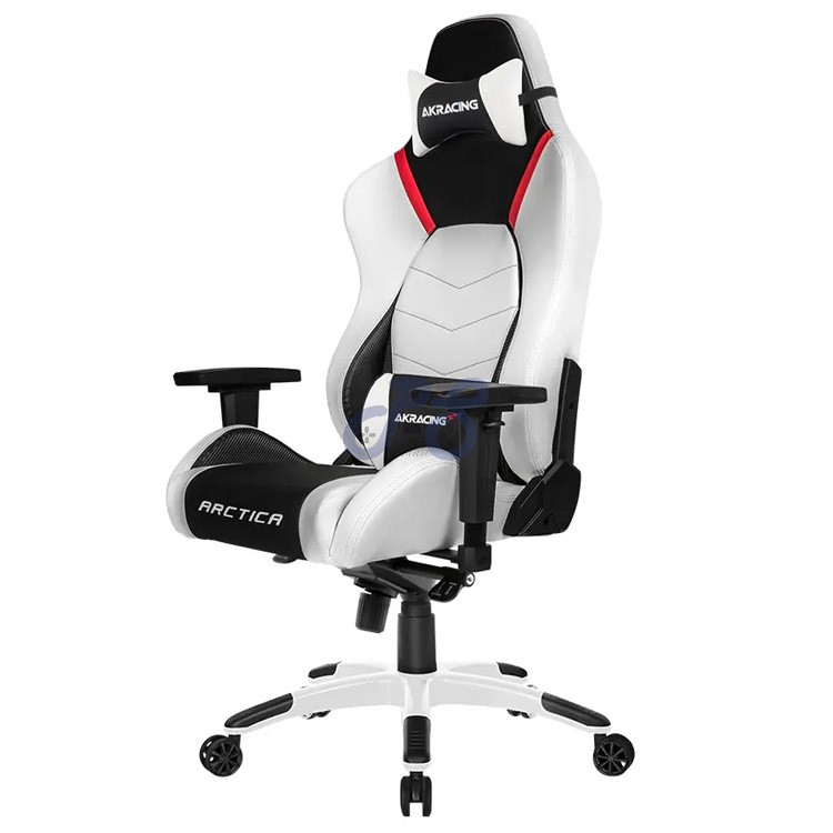 akracing master series premium gaming chair arctica