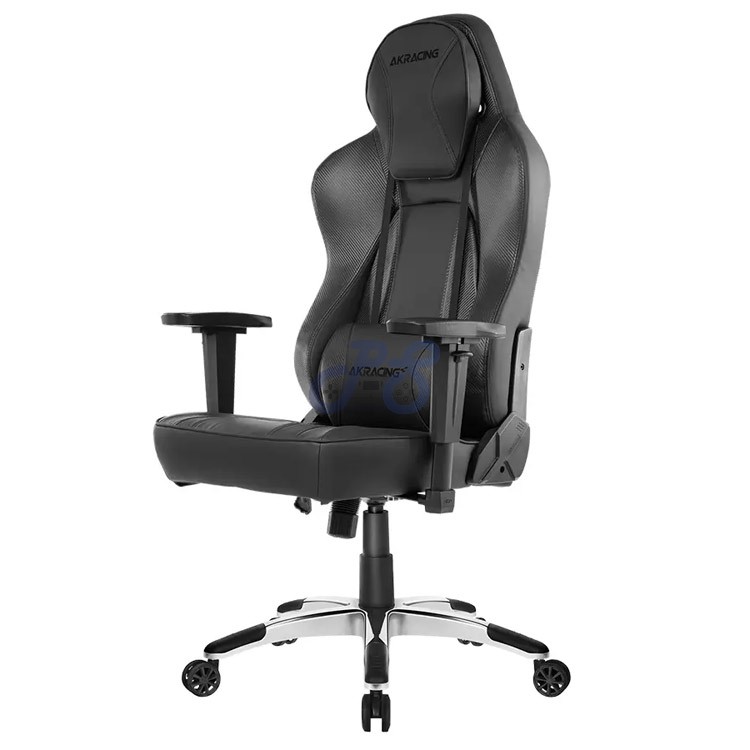 akracing office series obsidian computer chair carbon black pu