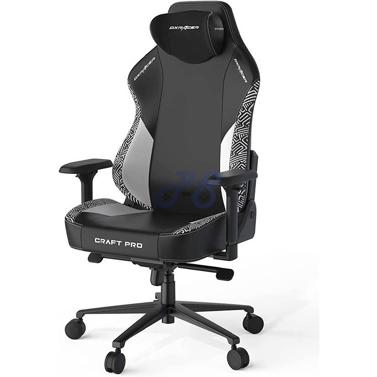 dxracer craft pro series stripes1 gaming chair blackwhite