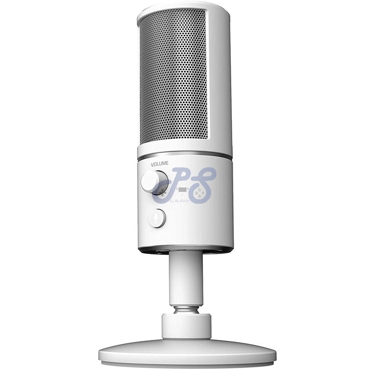 razer seiren x usb microphone mercury white