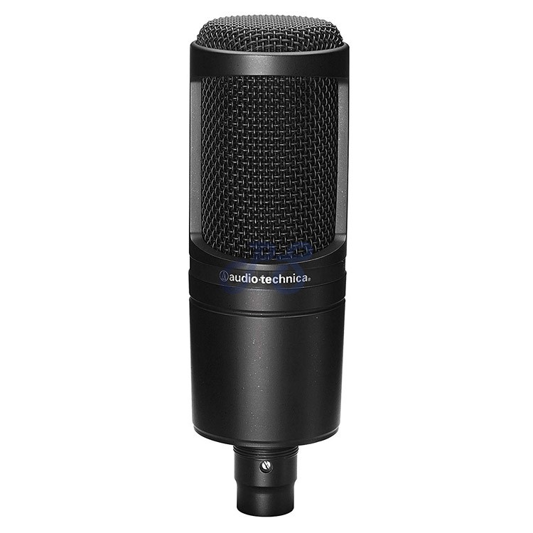 audio technica at2020 cardioid condenser microphone