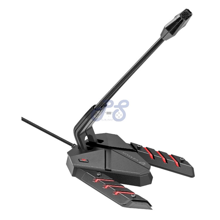 vertux streamer 3 microphone black