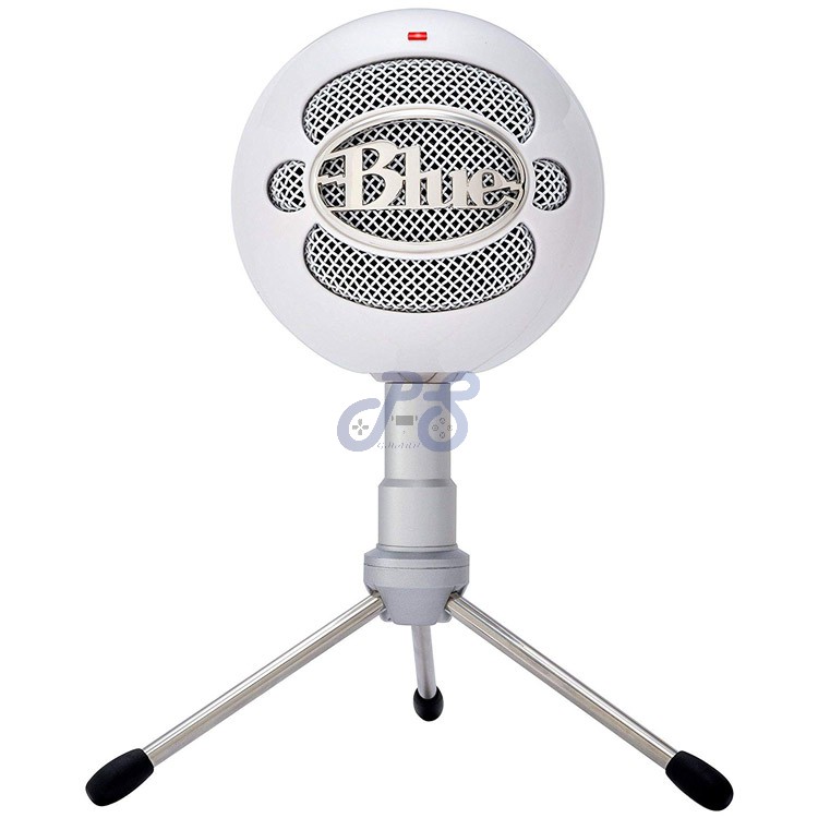 blue snowball ice microphone white