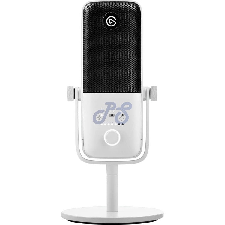 elgato wave3 usb microphone white
