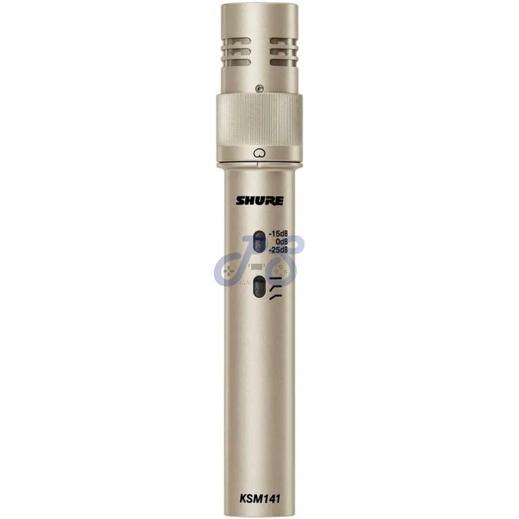 shure ksm141 dualpattern instrument microphone