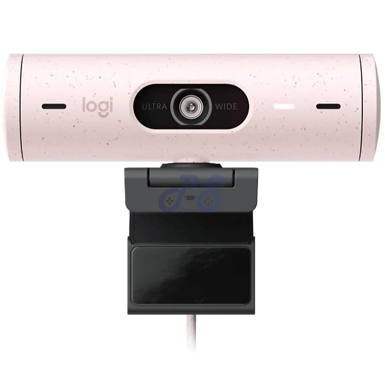 logitech brio 500 fhd webcam pink