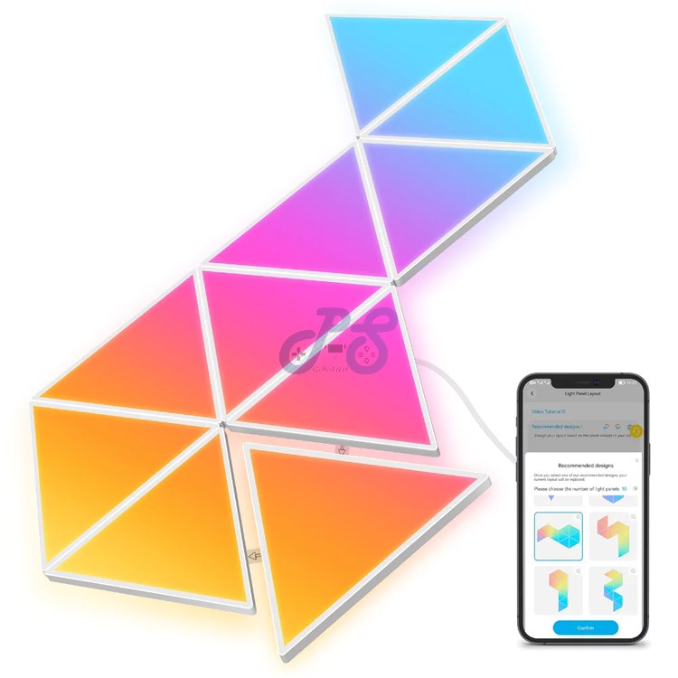 govee glide triangle light panels