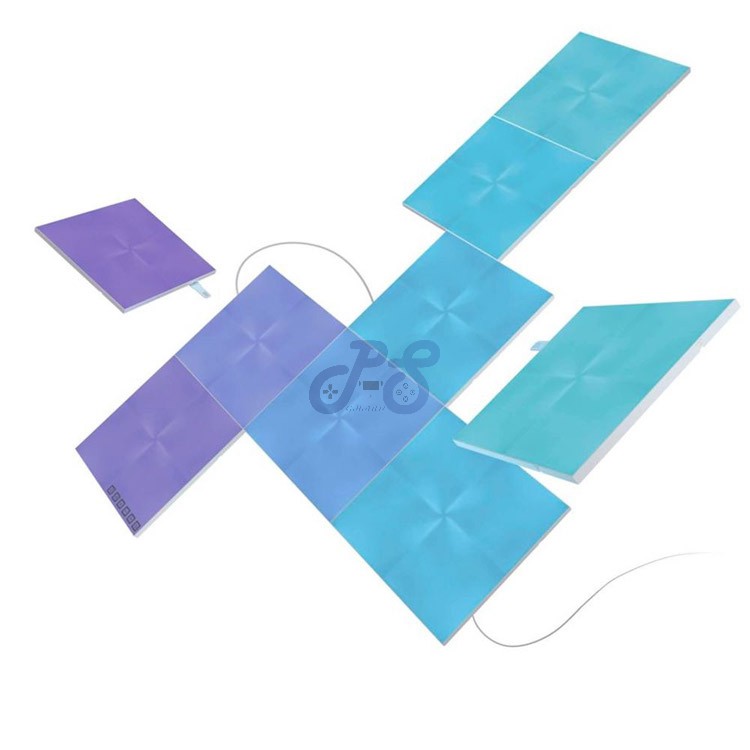 nanoleaf canvas square starter kit 9pk