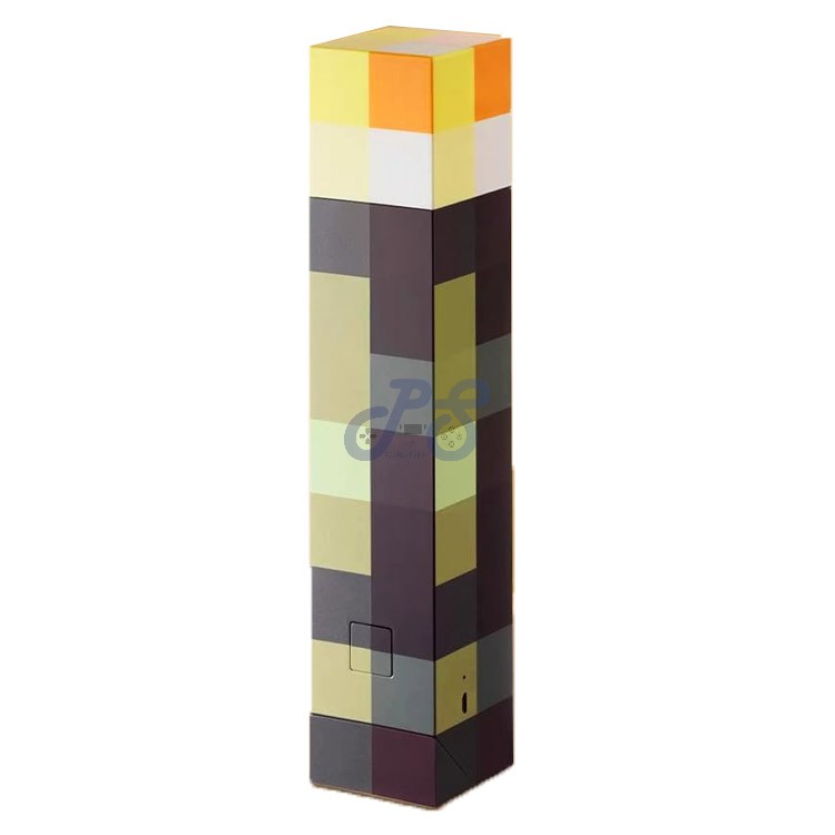 minecraft brownstone torch lamp