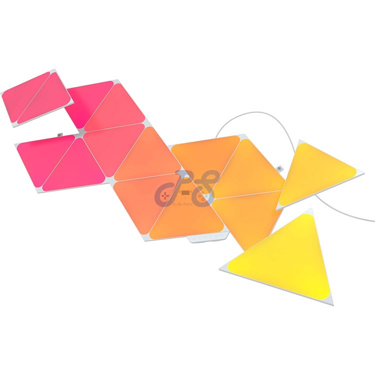 nanoleaf shapes triangle starter kit 15pk