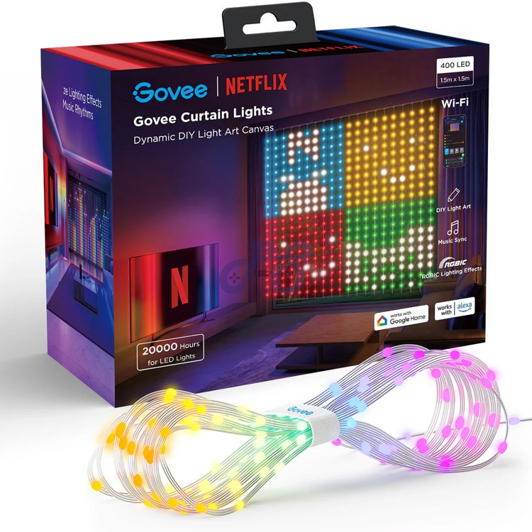 govee curtain lights 400 led