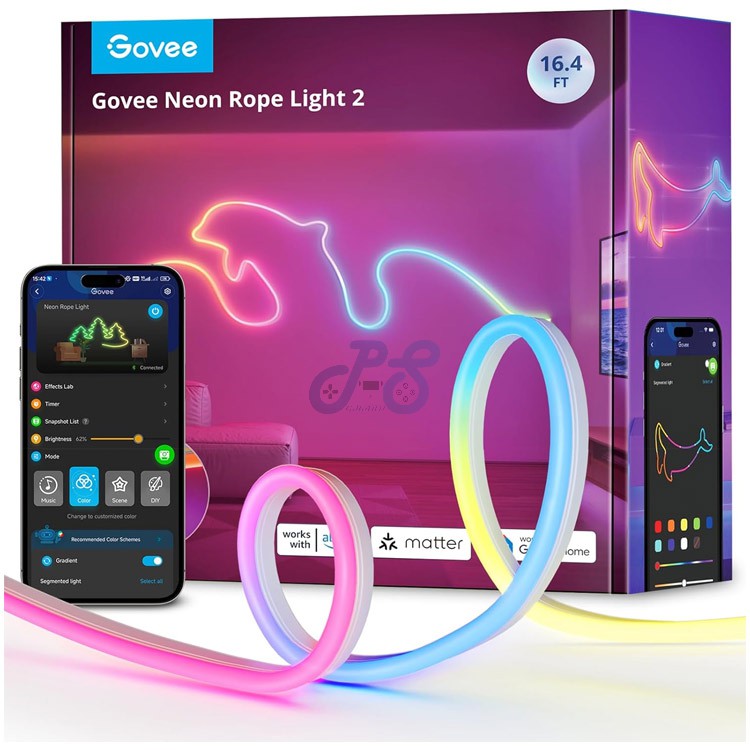govee neon rope light 2 5m