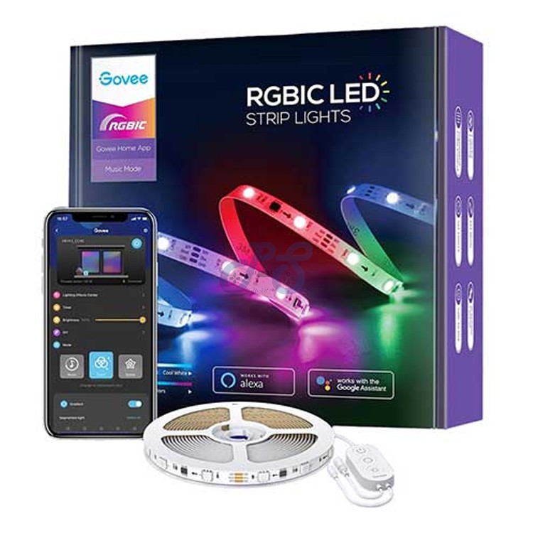 govee rgbic wifibluetooth led strip light 5m