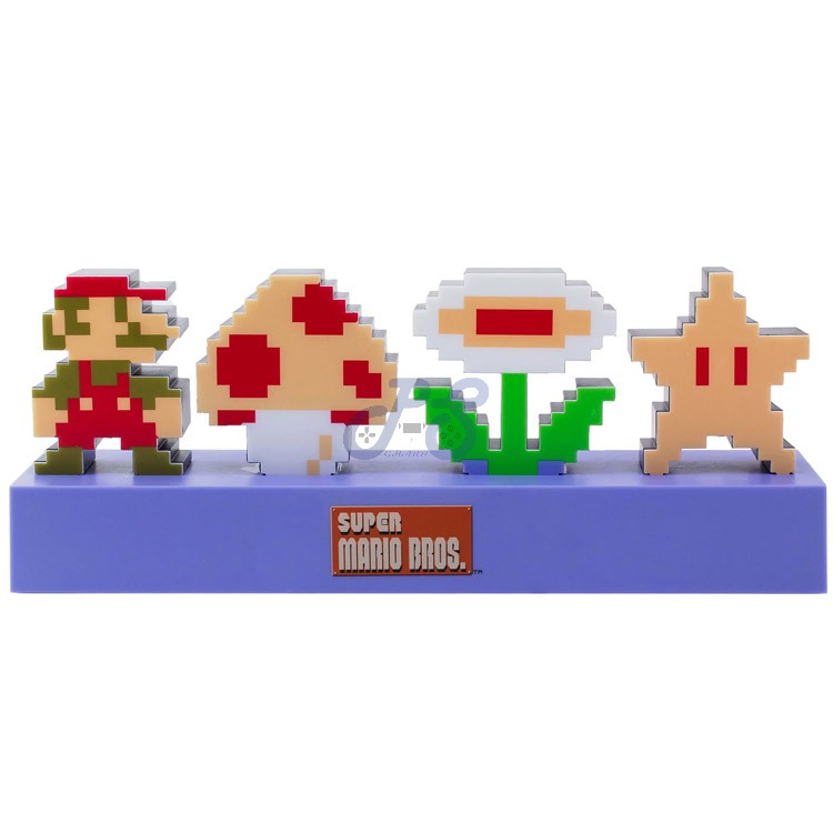 paladone super mario bros icons light